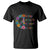 No Kings No Fascists No Tyrants No Nazis T Shirt Resist Retro Boho Floral Peace Sign - Wonder Print Shop