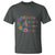 No Kings No Fascists No Tyrants No Nazis T Shirt Resist Retro Boho Floral Peace Sign - Wonder Print Shop