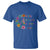 No Kings No Fascists No Tyrants No Nazis T Shirt Resist Retro Boho Floral Peace Sign - Wonder Print Shop