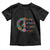 No Kings No Fascists No Tyrants No Nazis Toddler T Shirt Resist Retro Boho Floral Peace Sign - Wonder Print Shop