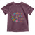 No Kings No Fascists No Tyrants No Nazis Toddler T Shirt Resist Retro Boho Floral Peace Sign - Wonder Print Shop