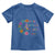 No Kings No Fascists No Tyrants No Nazis Toddler T Shirt Resist Retro Boho Floral Peace Sign - Wonder Print Shop