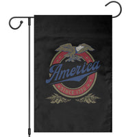 America Since 1776 Garden Flag 4th of July Retro Vintage Patriotic Eagle Pride - Wonder Print Shop