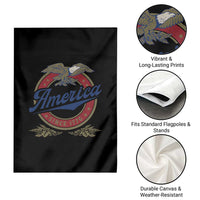 America Since 1776 Garden Flag 4th of July Retro Vintage Patriotic Eagle Pride - Wonder Print Shop
