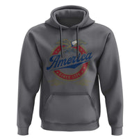 America Since 1776 Hoodie 4th of July Retro Vintage Patriotic Eagle Pride - Wonder Print Shop