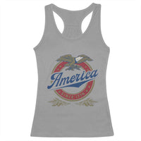 America Since 1776 Racerback Tank Top 4th of July Retro Vintage Patriotic Eagle Pride - Wonder Print Shop