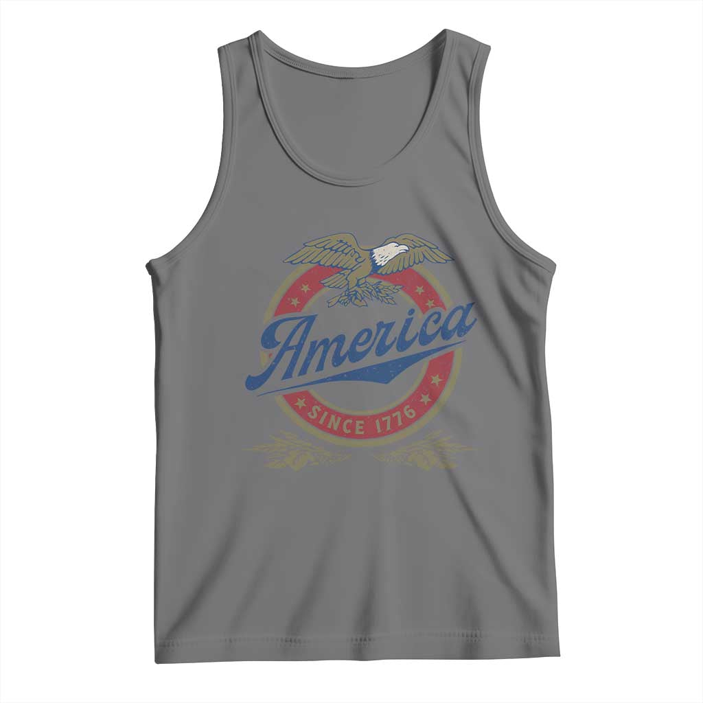 America Since 1776 Tank Top 4th of July Retro Vintage Patriotic Eagle Pride - Wonder Print Shop