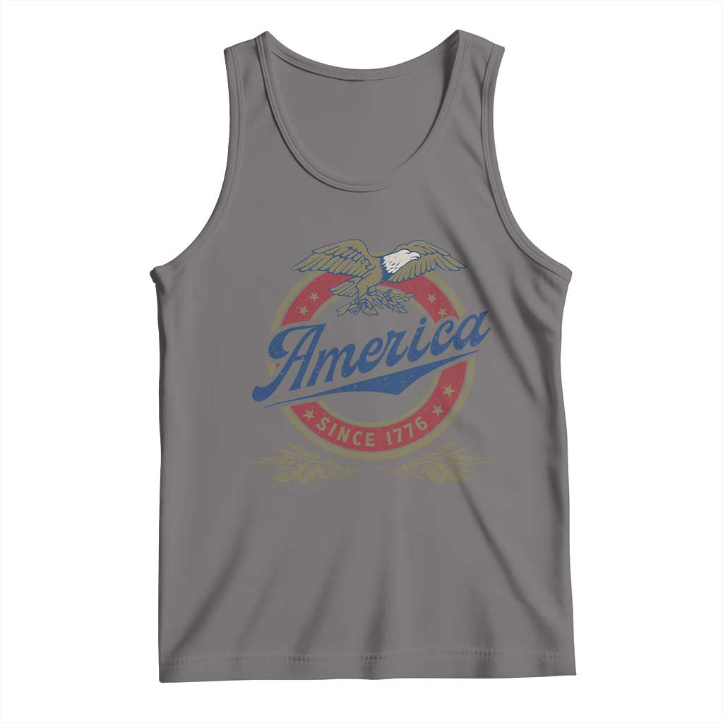 America Since 1776 Tank Top 4th of July Retro Vintage Patriotic Eagle Pride - Wonder Print Shop