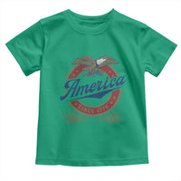 America Since 1776 Toddler T Shirt 4th of July Retro Vintage Patriotic Eagle Pride - Wonder Print Shop