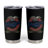 America Since 1776 Tumbler Cup 4th of July Retro Vintage Patriotic Eagle Pride - Wonder Print Shop