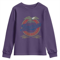 America Since 1776 Youth Sweatshirt 4th of July Retro Vintage Patriotic Eagle Pride - Wonder Print Shop