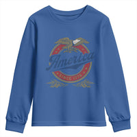 America Since 1776 Youth Sweatshirt 4th of July Retro Vintage Patriotic Eagle Pride - Wonder Print Shop