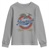 America Since 1776 Youth Sweatshirt 4th of July Retro Vintage Patriotic Eagle Pride - Wonder Print Shop