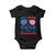 Will Trade Sister for Firecrackers Baby Onesie Funny 4th of July Patriotic Humor - Wonder Print Shop