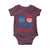 Will Trade Sister for Firecrackers Baby Onesie Funny 4th of July Patriotic Humor - Wonder Print Shop