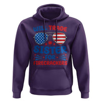 Will Trade Sister for Firecrackers Hoodie Funny 4th of July Patriotic Humor - Wonder Print Shop