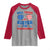 Will Trade Sister for Firecrackers Raglan Shirt Funny 4th of July Patriotic Humor - Wonder Print Shop