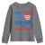 Will Trade Sister for Firecrackers Youth Sweatshirt Funny 4th of July Patriotic Humor - Wonder Print Shop