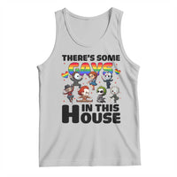 There's Some Gays in This House Tank Top Funny LGBTQ+ Horror Character Pride Mashup - Wonder Print Shop