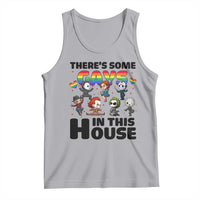 There's Some Gays in This House Tank Top Funny LGBTQ+ Horror Character Pride Mashup - Wonder Print Shop