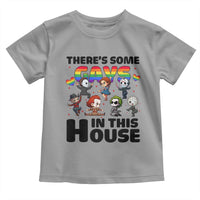 There's Some Gays in This House Toddler T Shirt Funny LGBTQ+ Horror Character Pride Mashup - Wonder Print Shop