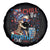 Chill the Fourth Out Skeleton Spare Tire Cover Funny Patriotic 4th of July Fireworks Party - Wonder Print Shop