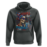 Chill the Fourth Out Skeleton Hoodie Funny Patriotic 4th of July Fireworks Party - Wonder Print Shop