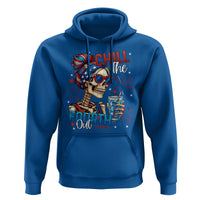 Chill the Fourth Out Skeleton Hoodie Funny Patriotic 4th of July Fireworks Party - Wonder Print Shop