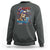 Chill the Fourth Out Skeleton Sweatshirt Funny Patriotic 4th of July Fireworks Party - Wonder Print Shop