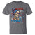 Chill the Fourth Out Skeleton T Shirt Funny Patriotic 4th of July Fireworks Party - Wonder Print Shop