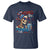 Chill the Fourth Out Skeleton T Shirt Funny Patriotic 4th of July Fireworks Party - Wonder Print Shop