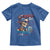Chill the Fourth Out Skeleton Toddler T Shirt Funny Patriotic 4th of July Fireworks Party - Wonder Print Shop