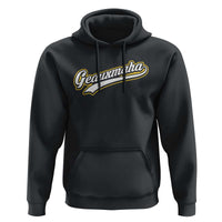 Geauxmaha Vintage Throwback Design Hoodie Purple and Gold Baseball Fan - Wonder Print Shop