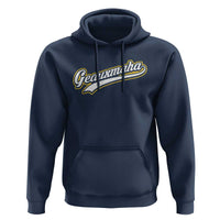 Geauxmaha Vintage Throwback Design Hoodie Purple and Gold Baseball Fan - Wonder Print Shop