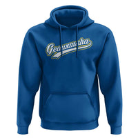 Geauxmaha Vintage Throwback Design Hoodie Purple and Gold Baseball Fan - Wonder Print Shop