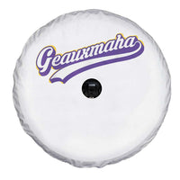 Geauxmaha Vintage Throwback Design Spare Tire Cover Gold Baseball Fan - Wonder Print Shop