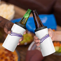 Geauxmaha Vintage Throwback Design 4 in 1 Can Cooler Tumbler Gold Baseball Fan - Wonder Print Shop