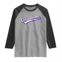 Geauxmaha Vintage Throwback Design Raglan Shirt Gold Baseball Fan - Wonder Print Shop