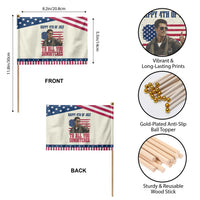 Happy 4th of July To All You Sumbitches Graphic Patriotic Handheld Flag Funny Fighter Pilot Retro Action Movie Humor Inspo
