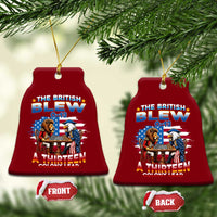 The British Blew A Thirteen Colony Lead 0-13 Lion vs Eagle Ceramic Ornament Chess Match Patriotic 4th of July Funny History Graphic