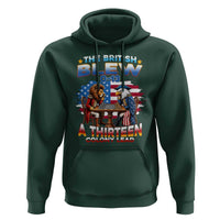 The British Blew A Thirteen Colony Lead 0-13 Lion vs Eagle Hoodie Chess Match Patriotic 4th of July Funny History Graphic