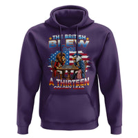 The British Blew A Thirteen Colony Lead 0-13 Lion vs Eagle Hoodie Chess Match Patriotic 4th of July Funny History Graphic