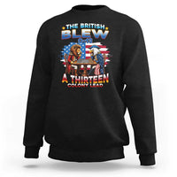 The British Blew A Thirteen Colony Lead 0-13 Lion vs Eagle Sweatshirt Chess Match Patriotic 4th of July Funny History Graphic