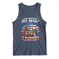 The British Blew A Thirteen Colony Lead 0-13 Lion vs Eagle Tank Top Chess Match Patriotic 4th of July Funny History Graphic