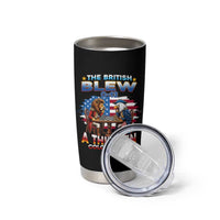 The British Blew A Thirteen Colony Lead 0-13 Lion vs Eagle Tumbler Cup Chess Match Patriotic 4th of July Funny History Graphic