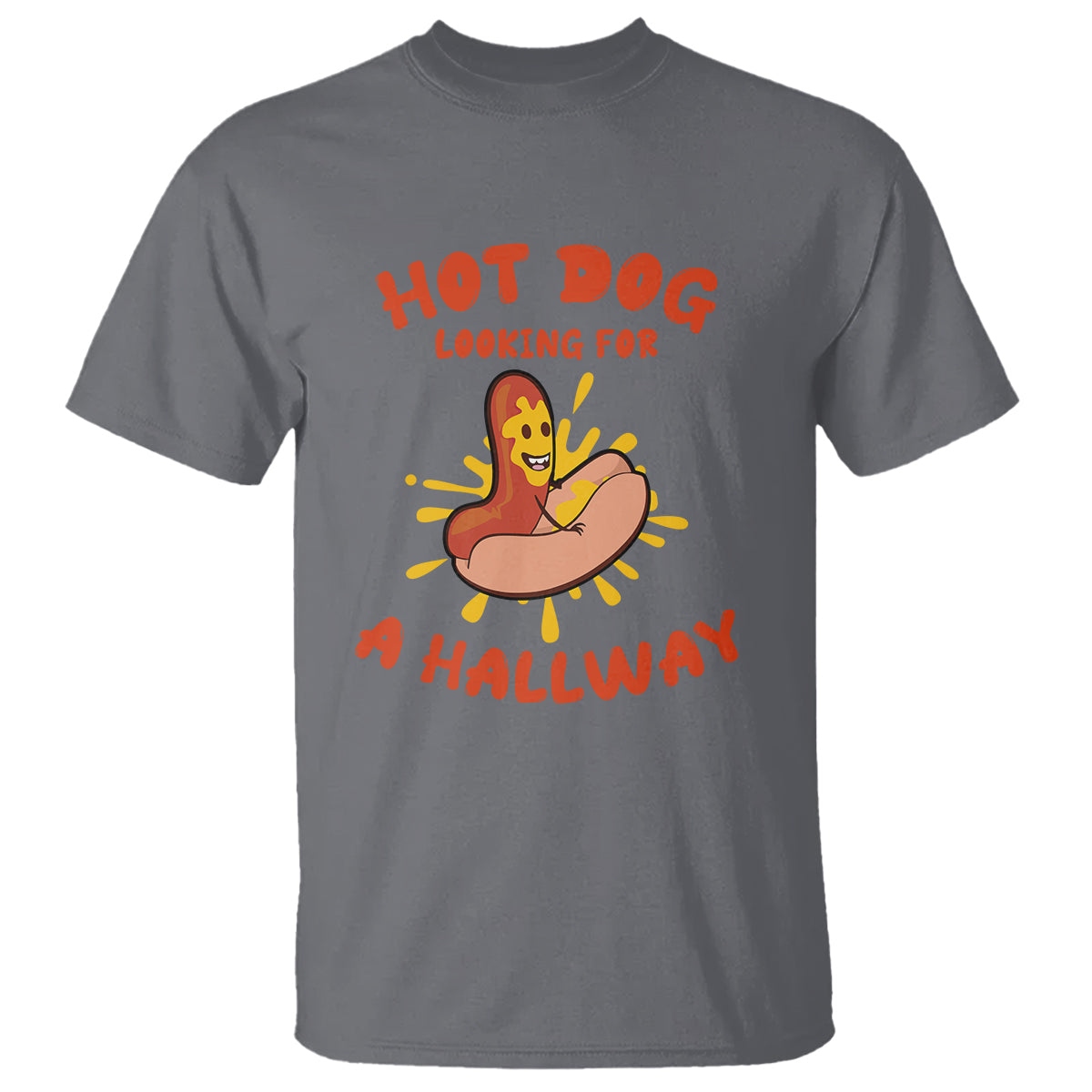 Hot Dog T Shirt Hot Dog Looking For A Hallway Funny Adult Joke Glizzy Slang - Wonder Print Shop