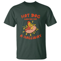 Hot Dog T Shirt Hot Dog Looking For A Hallway Funny Adult Joke Glizzy Slang - Wonder Print Shop