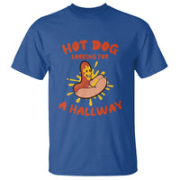 Hot Dog T Shirt Hot Dog Looking For A Hallway Funny Adult Joke Glizzy Slang - Wonder Print Shop