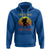 Funny Bigfoot Hoodie I Hate You This Much Middle Finger Sarcastic Sasquatch Retro Sunset - Wonder Print Shop