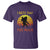 Funny Bigfoot T Shirt I Hate You This Much Middle Finger Sarcastic Sasquatch Retro Sunset - Wonder Print Shop